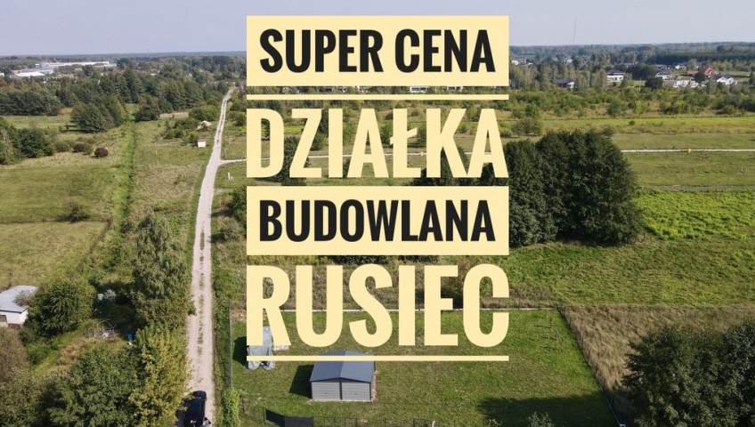 Działka Sprzedaż Rusiec