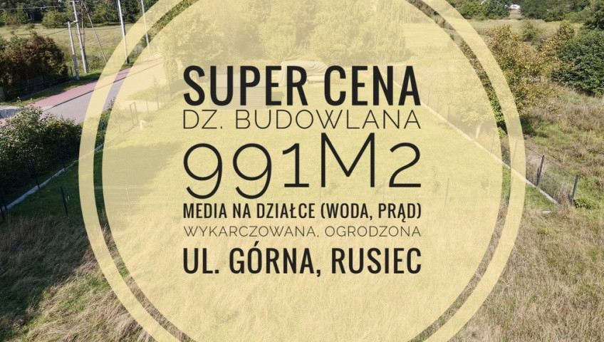 Działka Sprzedaż Rusiec