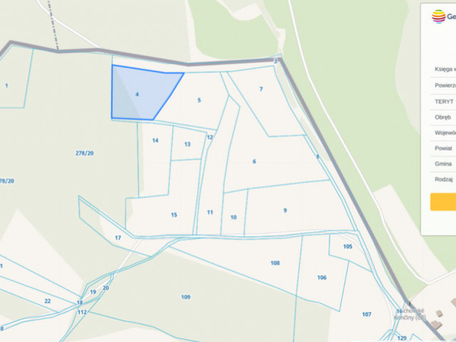 Działka inwestycyjna Kudowa Zdrój 7359 m²