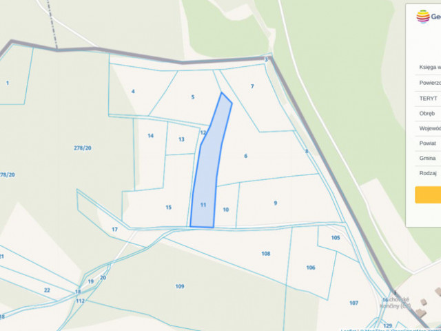 Działka inwestycyjna Kudowa Zdrój 7270 m²