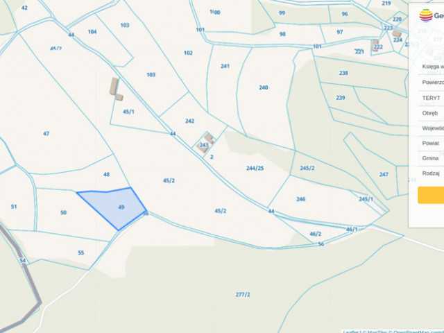 Działka inwestycyjna Kudowa Zdrój 4347 m²